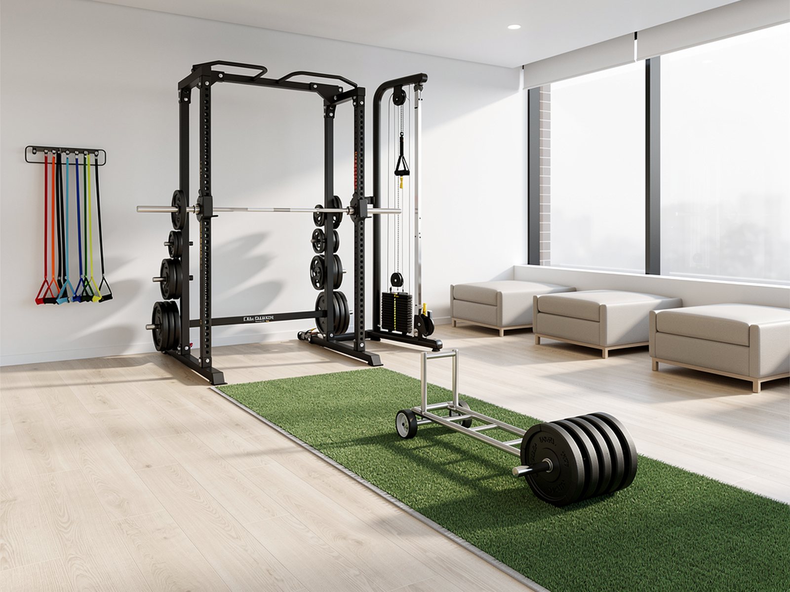 The rehab floor at Rowe Street Physio
