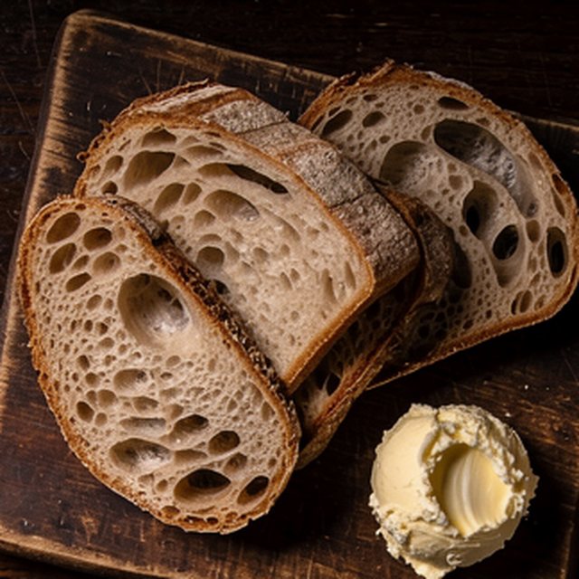 Sourdough and cultured butter